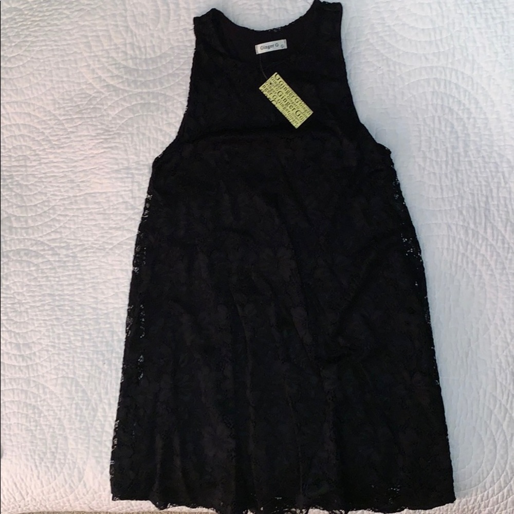🆕 Black Lace Lined Cocktail Dress🖤